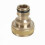 Faucet connector - SILVERLINE - Brass faucet nozzle - Quick connection - 3/4" BSP - Durable 2