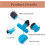 Bag Clips - 8 Pcs - Reusable - Plastic - Assorted Colors 3