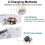 Manual sewing machine, cordless sewing tool, mini portable white sewing machine, quick sewing and sewing tools 3