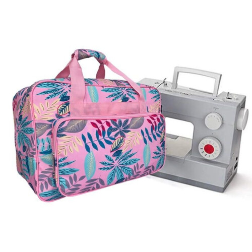Sewing machine storage bag, sewing machine carrying case, storage case, pink 2