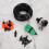 Irrigation kit, high-quality plastic drip irrigation system for garden watering, 3
