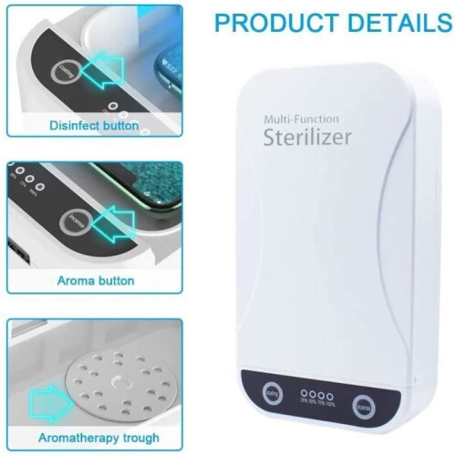 Portable UV Phone Sterilizer with Aromatherapy Function - YOSICL 2
