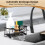 Sink Organizer - RICEEL - Sponge Holder - Automatic Drainage - Plastic - Gray 2
