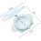 Ravioli Molds - Dumpling Maker - 6pcs - PP Material - Easy to Use - Multi-purpose 2