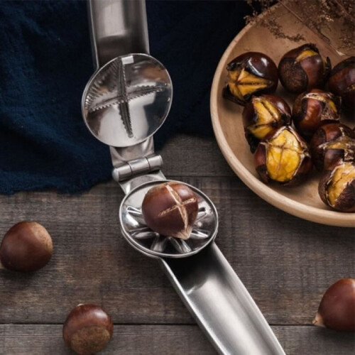 Nutcracker - Premium - 2 in 1 - 304 Stainless Steel - Silver - 17*5cm 2
