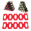 Fridge Bottle Storage Mat for Organization. (Red, 2-Pack) 4