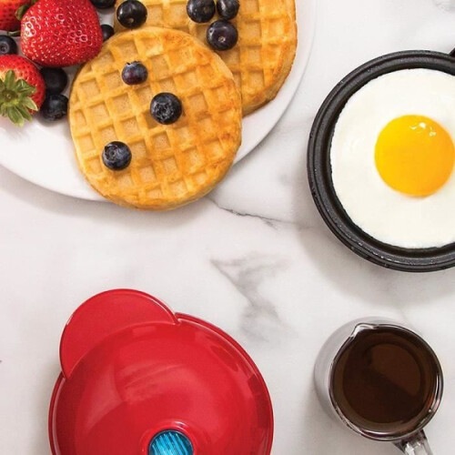 Mini Multifunctional Waffle Maker 350W 220V Cake Machine for Children