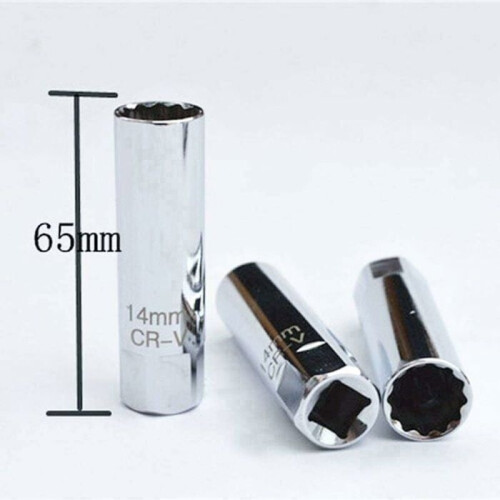 Spark Plug Socket - NONE - 14mm/16mm - Steel - Magnetic - Twelve-point 1