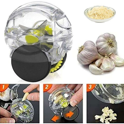 Garlic Press - YYV - Manual - Practical - Garlic Chopper - Kitchen Supplies 2