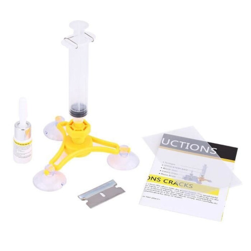 ETO Car Windshield Repair Kit for Car Windshields with Resin Cracks (Triangular) 2