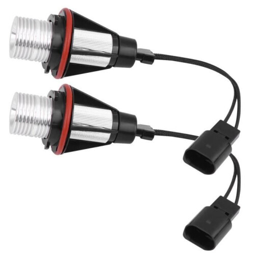 Angel Eyes 2pcs Car Light 6000K 5W LED Light Bulb for E60 E61 E39 E53 2