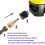 M22 Adapter 14mm High Pressure Washer Hose Pipe Quick Connector Convert ToF3 2