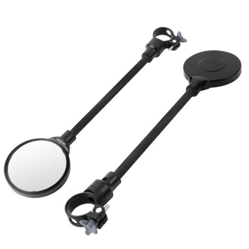 WEST BIKING Bicycle Mirror - Large Screen Adjustment - Black 2