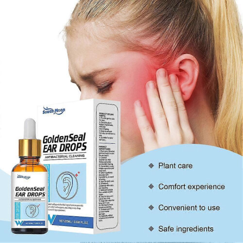 20ml Berberine Ear Drops - Antibacterial, Anti-Inflammatory & Itch Relief 1