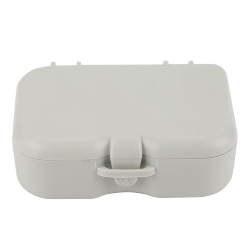 ARAMOX Denture Case - Storage Box for False Teeth - With Mirror and Brush - For Dentures 1