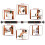 Doorway pull-up bar - WSdwqaa - Black + red - Max Load Capacity: 150kg 2