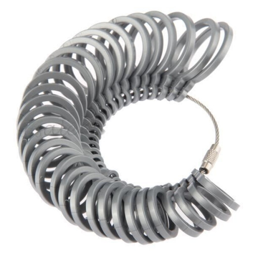 Ring Sizer Measuring Gauge for Ring Finger Size Jewelry Tool 1