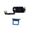 Dual Sim Reader and Sim Tray For iPhone 16 Blue 2