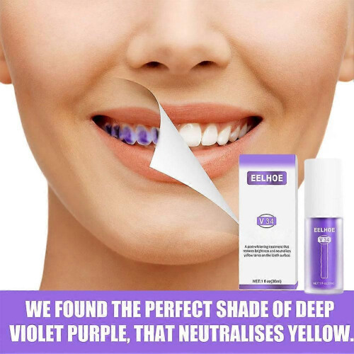 V34 Colour Corrector Teeth Whitening Sensitive Teeth Toothpaste GelOral 2
