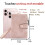 Wallet - Women's - PU Leather - Pink - Large Capacity - RFID Blocking - Zippered 2