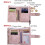 Wallet - Women's - PU Leather - Pink - Large Capacity - RFID Blocking - Zippered 3