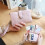 Wallet - Women's - PU Leather - Pink - Large Capacity - RFID Blocking - Zippered 4