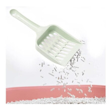 Cat Litter Scoop Set - 4 pcs - White - High-Quality ABS Plastic
