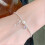 Unique Bow Heart Flower Beaded Adjustable Bracelets Exquisite Tassels Bracelet 3