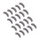 Magnetic false eyelashes - SURENHAP - 10-pair kit - Lightweight - Reusable - Easy to use 4