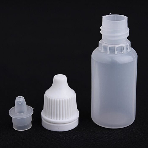 50PCS 10ml Empty Plastic Dropper Bottles for Eye Liquid Safety 1