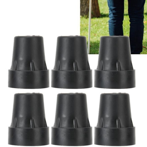 Reliable and durable cane tips, non-slip walking cane tips with a solid structure, 6 pieces for people 2