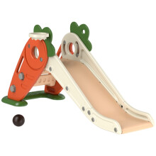 3 in 1 Foldable Toddler Slide with Basketball Hoop