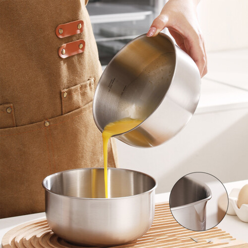 Stainless steels Drainer Basket Fruit Drain Bowl Cooking-19CM 2