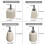 Soap Dispenser Hand Soap Dish Soap Dispenser for Kitchen-C 2