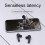 Ασύρματα ακουστικά Bluetooth 5.0 TWS με θήκη φόρτισης, 35 ώρες αναπαραγωγής, μαύρο 3