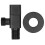 Black Water Stop Valve G1/2 9