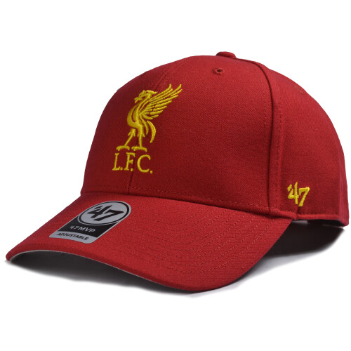 Liverpool FC Liverpool 47 Brand MVP Flag Baseball Cap Red 2
