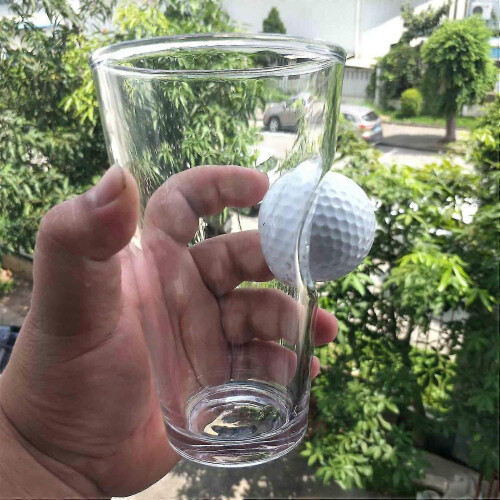 Ποτήρι 16oz Pint με σχέδιο μπάλας γκολφ, ποτήρι για καφέ, τσάι, γάλα, ποτά, κρασί 1