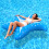 (Starfish Float - Blue Inflatable Float) Pink Star Water Floating Bed, Pool Play Single Thickened PVC Cartoon Large Inflatable Float 3