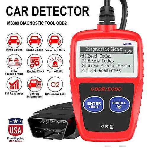 Αναγνώστης κώδικα OBD2, διαγνωστικός σαρωτής αυτοκινήτων για κωδικούς σφάλμα 2