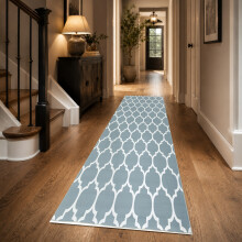 (60x220 cm- Runner Rug/Carpet, AVA) Non-Slip Area Rugs Printed Geometric Carpets Hallway Runner