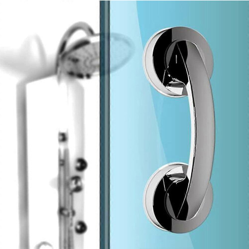 Large Glass Door and Window Handle for Bathroom Sliding Doors, Suction Cup Grip, Durable Handle 1