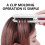 Κεραμικό ρολό μαλλιών 3D Grid για όγκο και μπούκλες με 5 ρυθμίσεις θερμοκρασίας 4