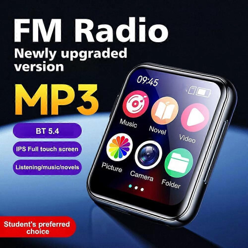 Φορητή συσκευή αναπαραγωγής MP3 A30 με ψηφιακή κάμερα FHD 720P, Bluetooth 5.4, ήχο χωρίς α 1