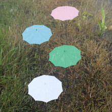 Plant Umbrella For Outdoor Ground Umbrella Sunblock Cloth-Blue