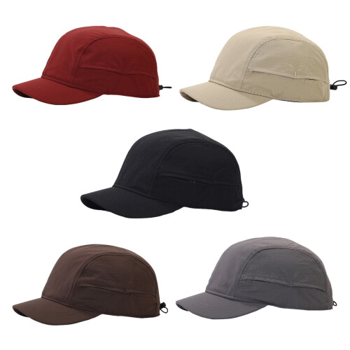 Chapeau de Baseball à la mode, Design à bords-Gris foncé 2 1