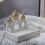 Ramadans Eid Home Decorations Sieraden Opbergdoos Goud en Wit-3 7