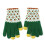 Windproof Knit Gloves For Women with Flower Pattern Cold-9 4