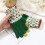 Windproof Knit Gloves For Women with Flower Pattern Cold-9 6