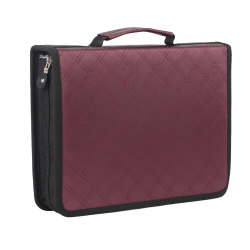 Purple Fabric Pencil Case 150 Capacity 1